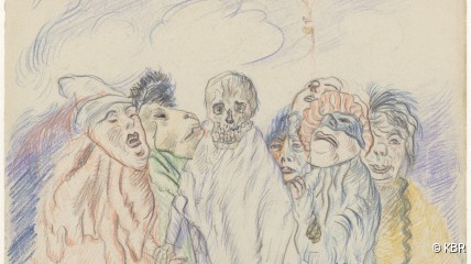 JAMES ENSOR INSPIRED BY BRUSSELS